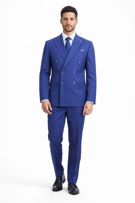 Twenhil - DAR KESİM KRUVAZE TAKIM ELBİSE PARLAMENT