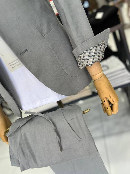JOGGER TAKIM ELBİSE GRİ 